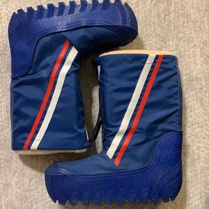 Moon Boots Vintage Blue Red White
